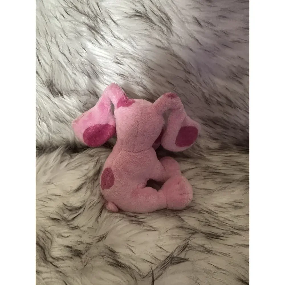 Ty Magenta Beanie Plush Blues Clues Pink Dog Glasses Stuffed Animal 2005 No Tag
